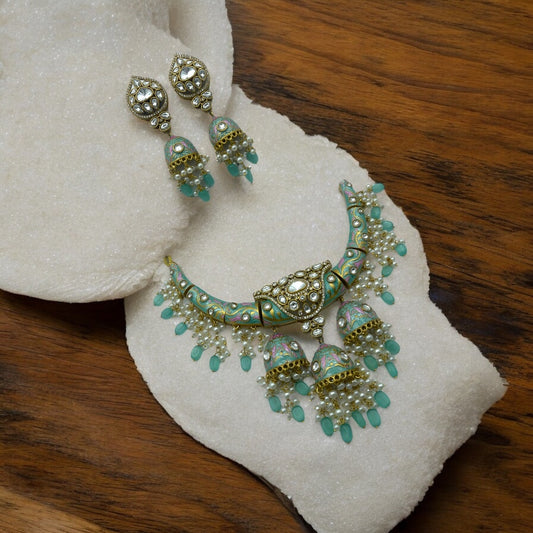 🌸 "Komal Rang" Necklace Set 🌸