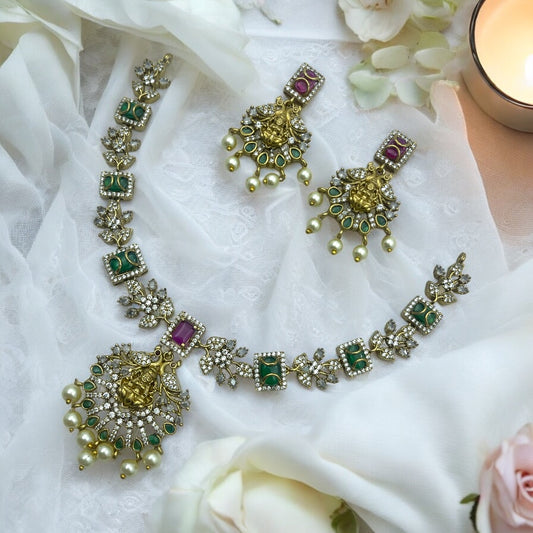 🌸 "Devi Ratna" Necklace Set 🌸