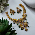 🌿 "Vanaspati Vaibhavam" Necklace Set 🌿