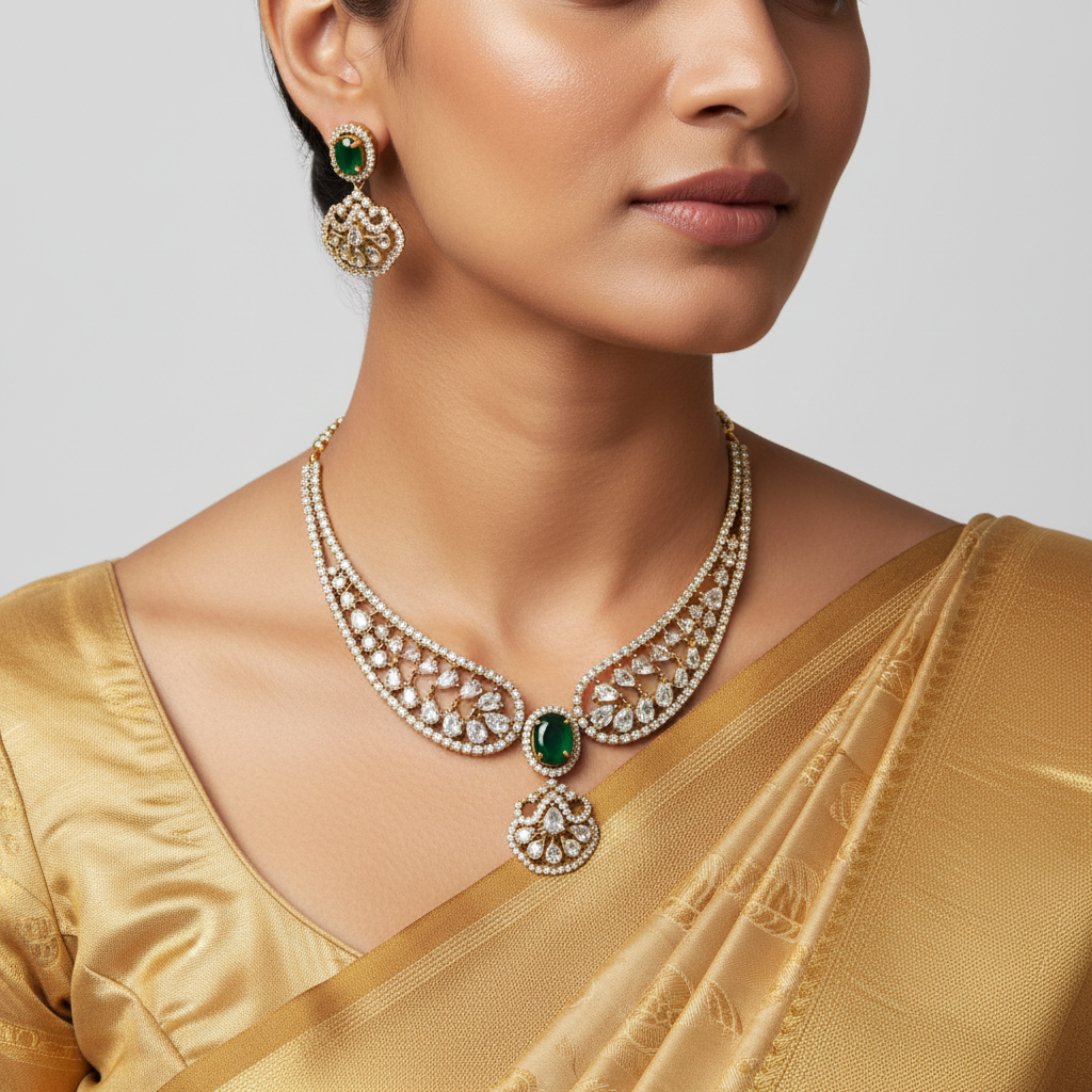 ✨ "Purani Harit" Necklace Set ✨