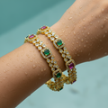 💚💖✨ "Varnali Bandhan" Gold Bangle Set ✨💖💚
