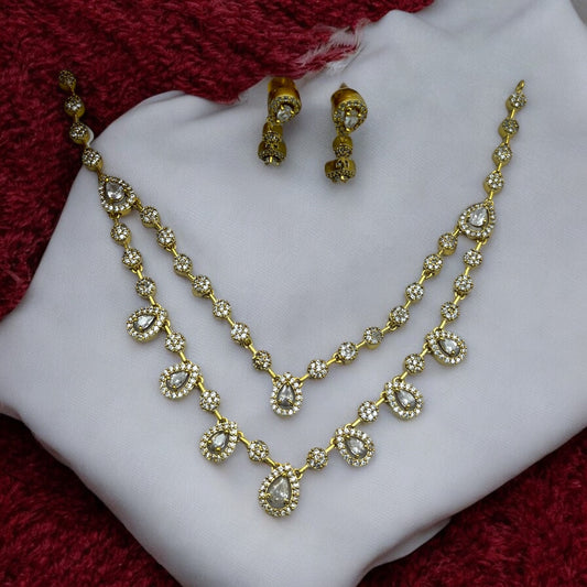 Pranitha Layered Necklace Set