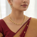 Elegance American Diamond (AD) Necklace and Earrings Set