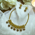 🍂🐚 "Jyotsna Chakra" Necklace Set 🍂🐚