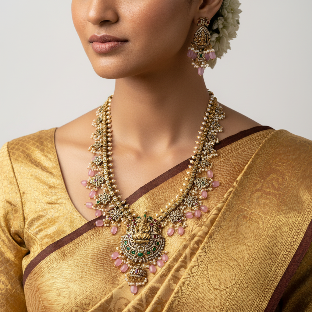 ✨"Lakshmi Ananta" Necklace Set✨
