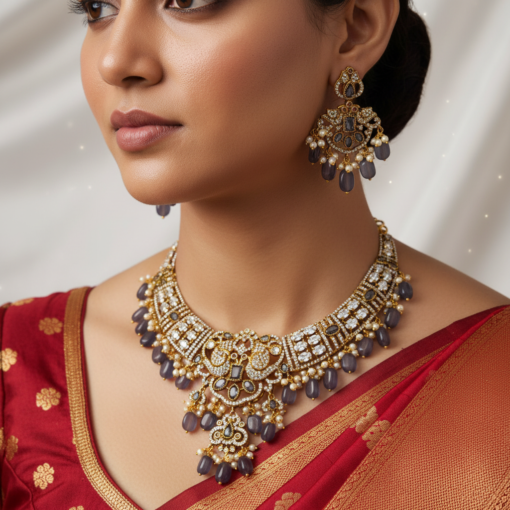 ✨ "Pracheen Mani" Necklace Set ✨