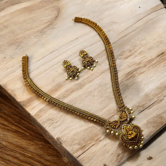 🦚 "Mayura Lakshmi" Necklace Set 🦚