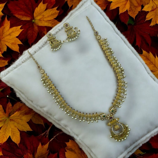 🍂✨ "Prachin Prabha" Necklace Set 🍂✨