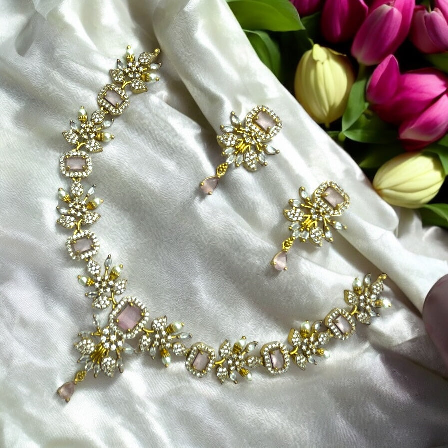 🌸 "Hema Chandrika" Necklace Set 🌸
