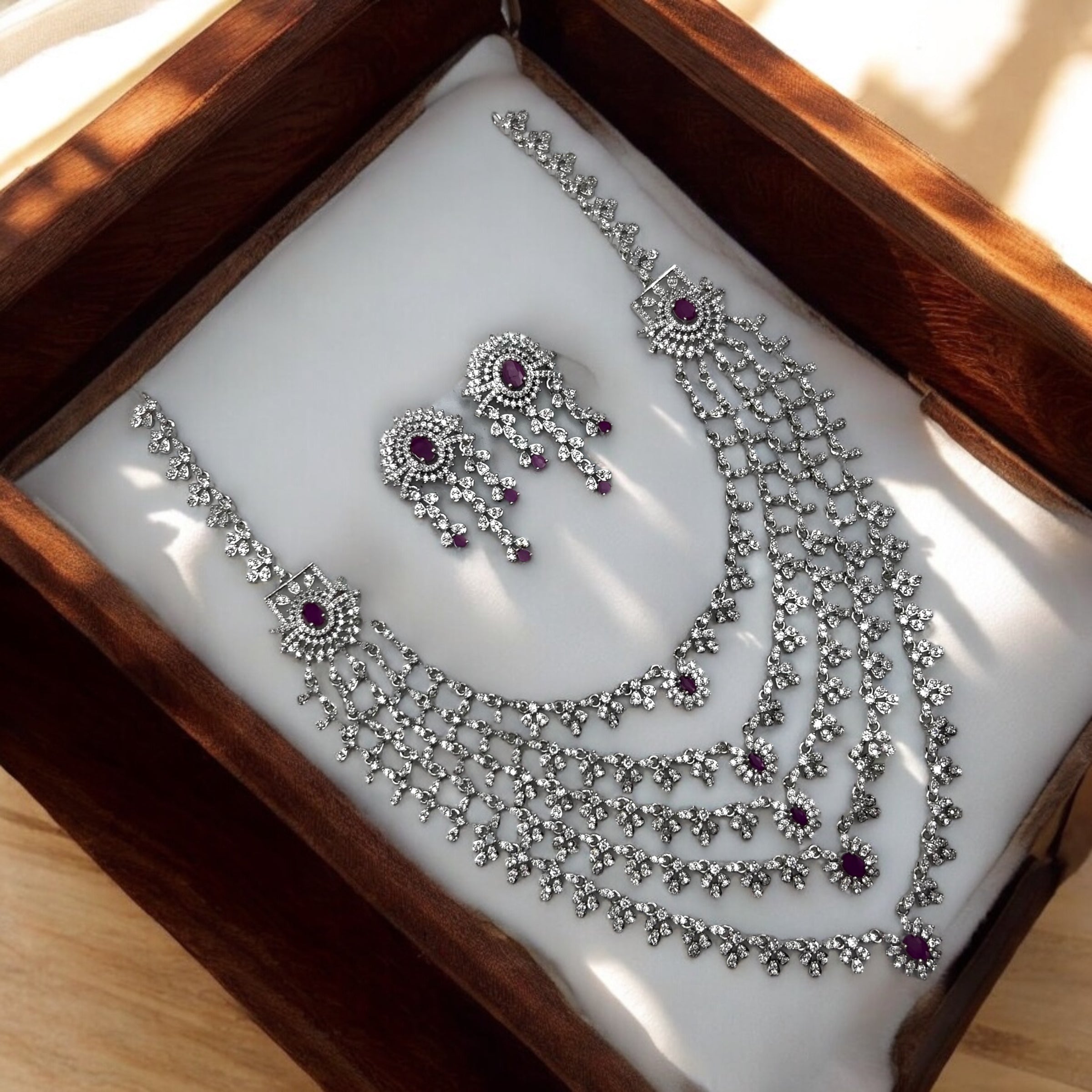 "Starlit Royalty" Necklace Set 💫💜