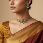 Rajwada Pearl Necklace Set