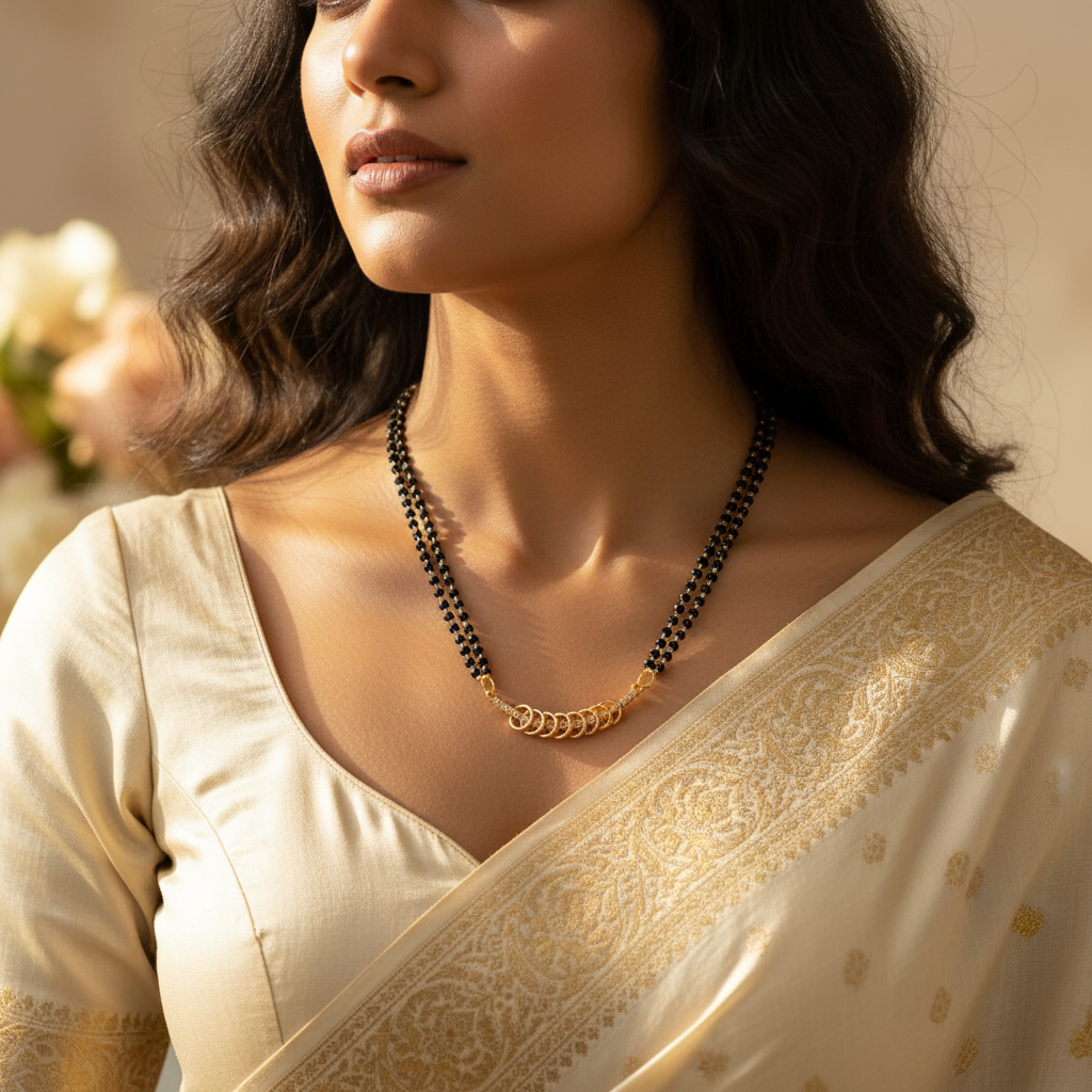 💛 "Lakshmi" Mangalsutra 💛