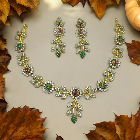 Pushp Vatika Necklace Set