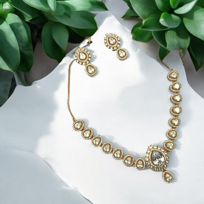 💎 "Jyoti Bindu" Necklace Set 💎