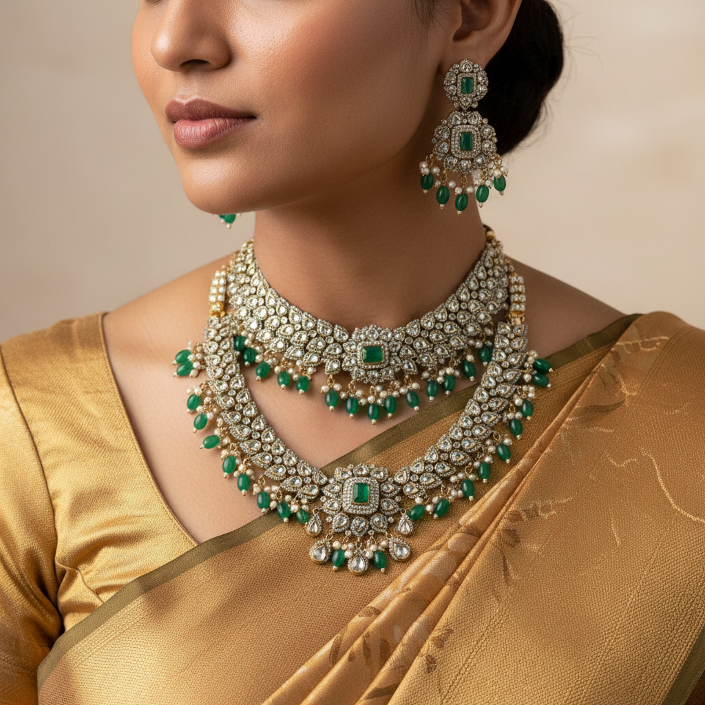 ✨ "Harita Sundari" Necklace Set