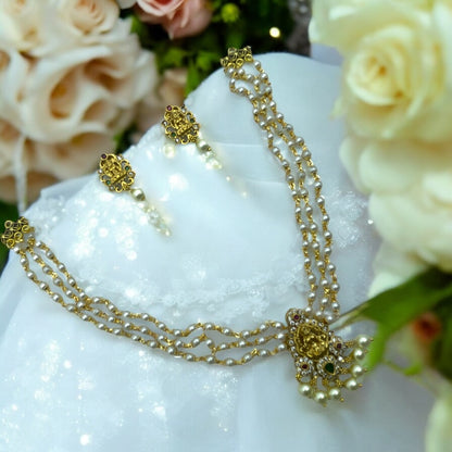🍃🐚 "Mukta Devi" Necklace Set 🍃🐚