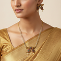 🌸🦚 "Nritya Mayuri" Necklace 🌸🦚