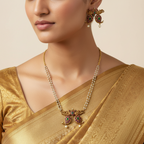 🌸🦚 "Nritya Mayuri" Necklace 🌸🦚