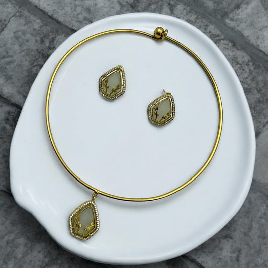 🕊️ "Shweta Rekha" Necklace Set 🕊️