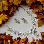 💜✨ "Ethereal Grace" Necklace Set 💚💎