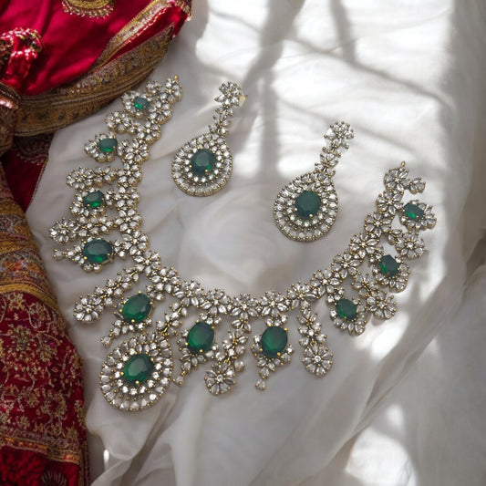 ✨ "Harita Shweta" Necklace Set