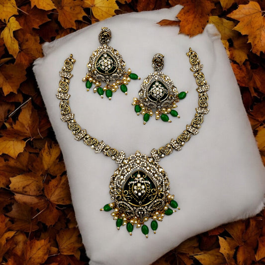 ✨ "Pracheen Ratna" Necklace Set ✨