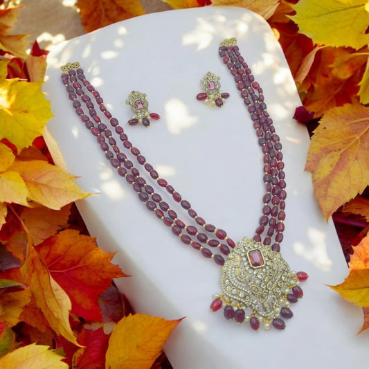 🍷"Regal Elegance" Necklace Set✨