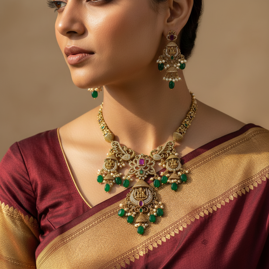 Grace Temple Necklace Set
