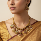 "Regal Jharokha" Necklace Set 👑✨