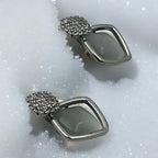 Modern Geometric Drop Earrings