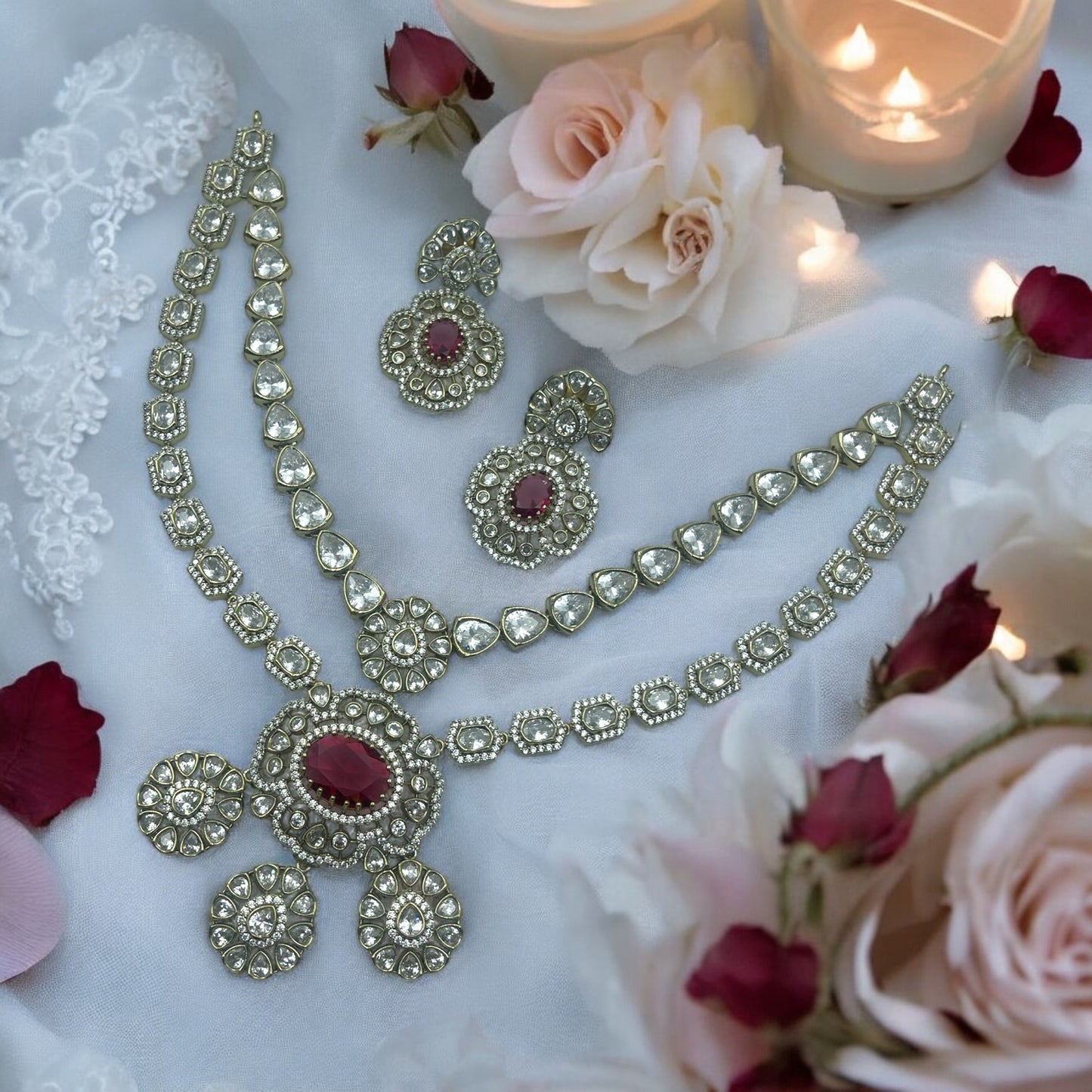 Royal Kundan Necklace Set