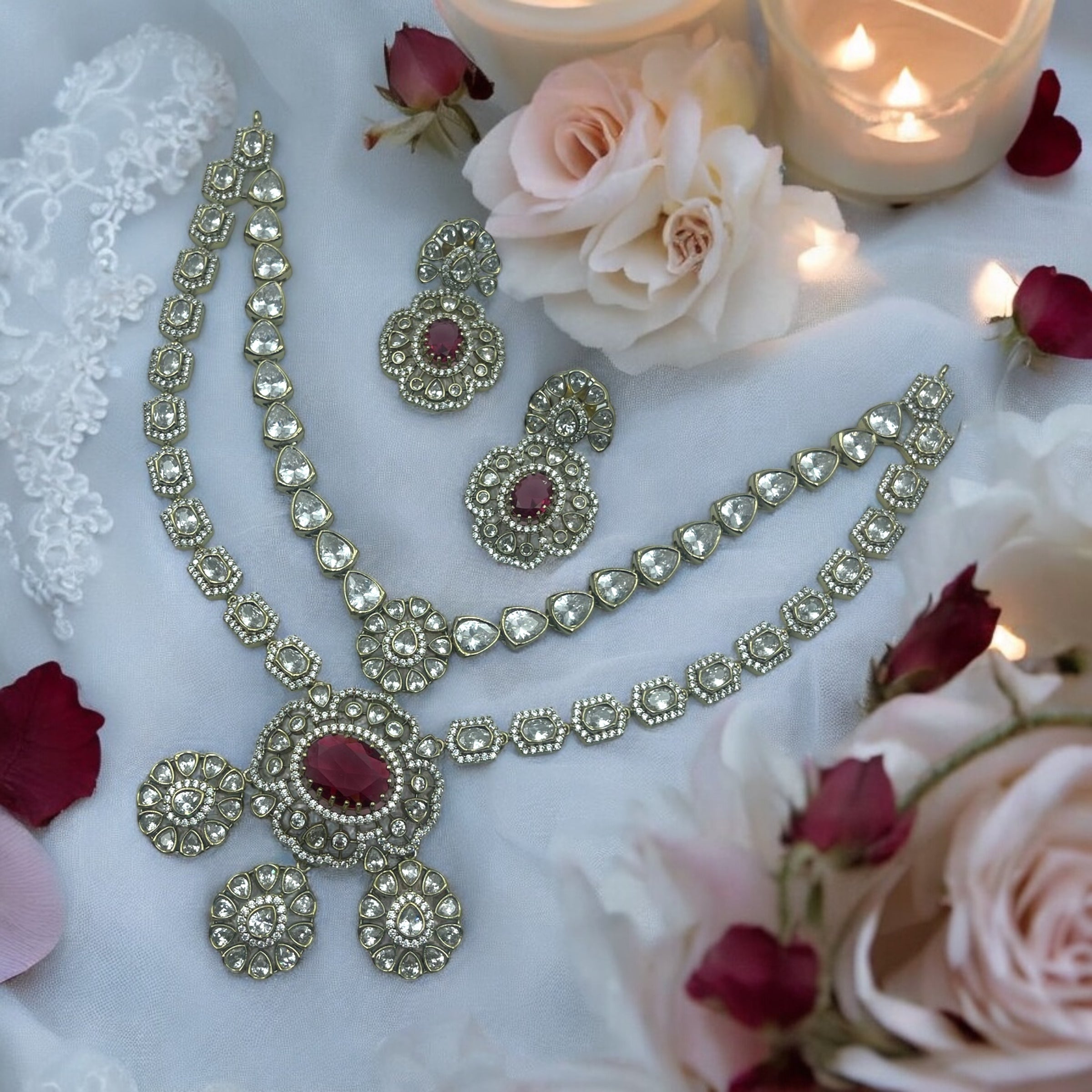 Royal Kundan Necklace Set