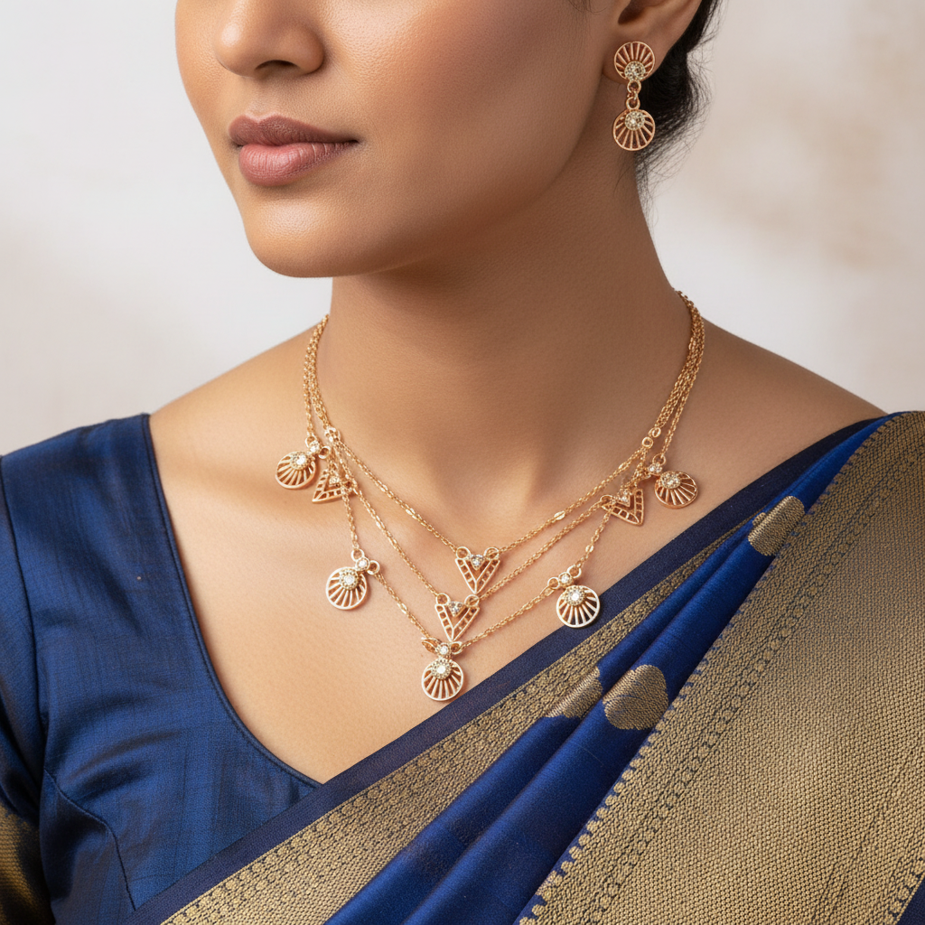 ✨ "Aakar Jhankar" Necklace ✨