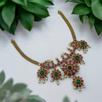 ✨"Pushpa Ratna" Necklace Set