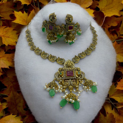 💛"Heritage Temple" Necklace Set💛