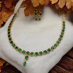 💚✨ "Green Enchantment" Necklace Set ✨💚