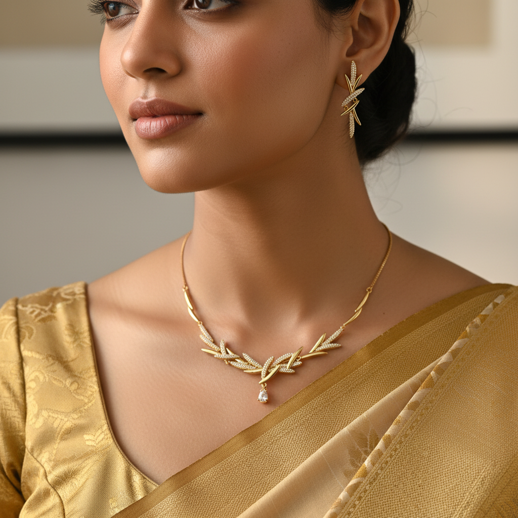 🌿"Valli Jyoti" Necklace Set🌿