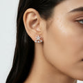 Charming Dainty gold earring