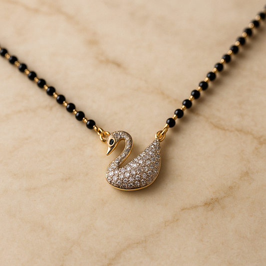 🦢"Hamsa" Mangalsutra🦢