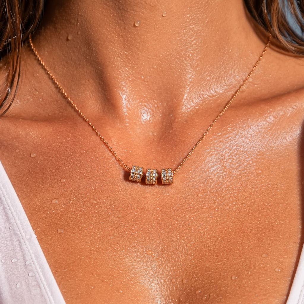 Trio Spark Necklace