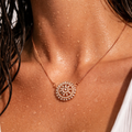 Radiant Halo Necklace