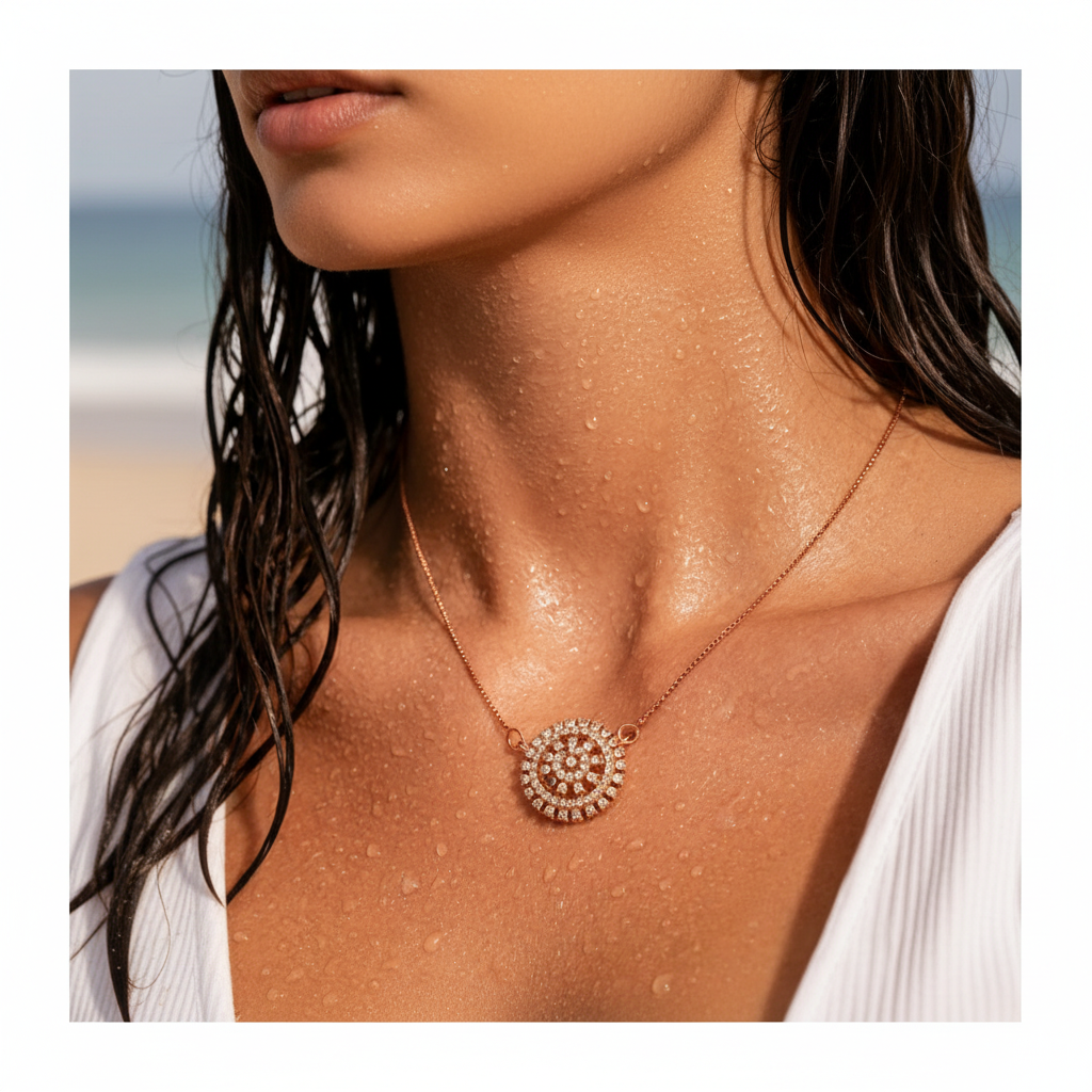 Radiant Halo Necklace