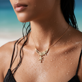 Floral Arc Necklace