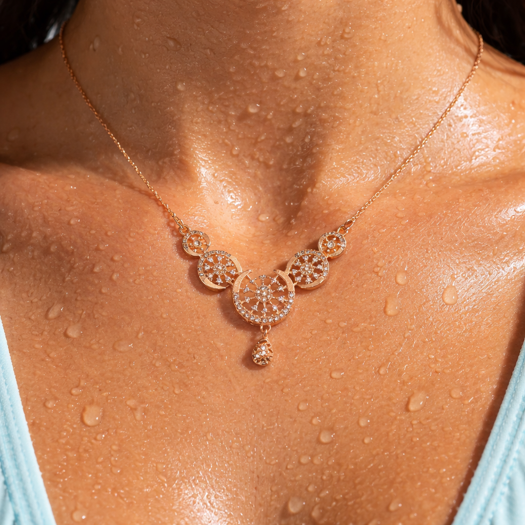 Celestial Medallion Necklace