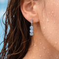 Crystal Cascade Drop Earrings