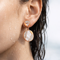 Geometric Drops Earrings
