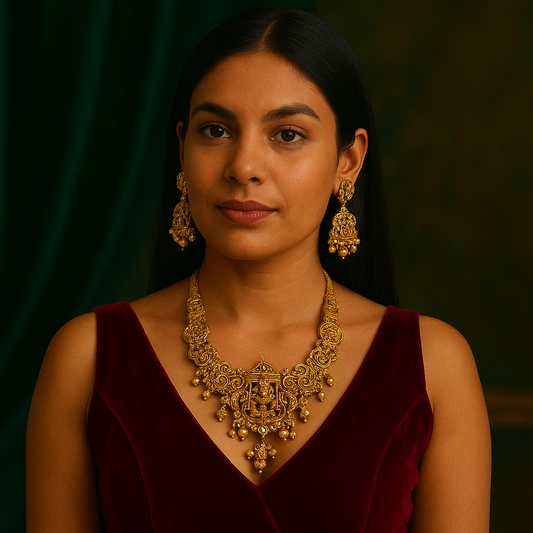 💚✨ "Manjari Set" Necklace Set