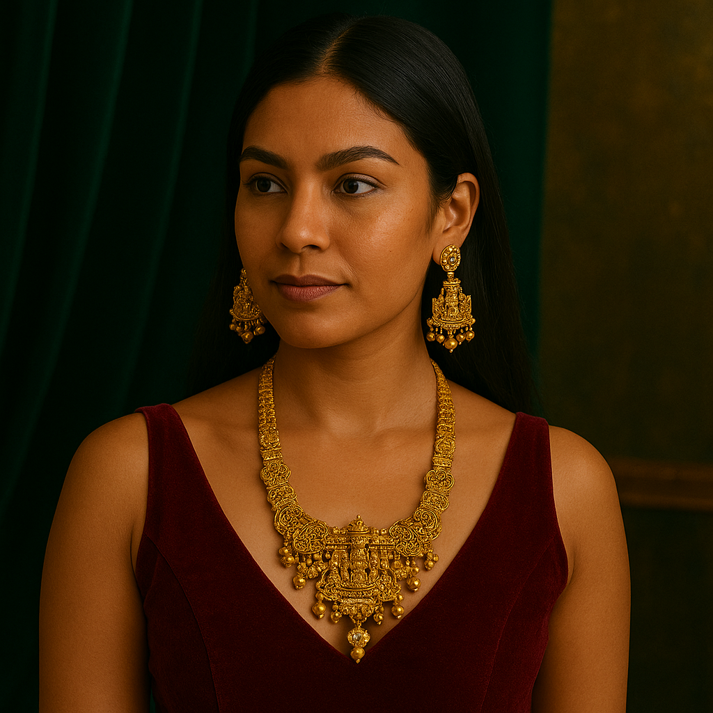 🪷💎 "Devi Shrungar" Necklace Set
