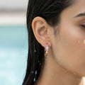 Classic Radiant Gold earring