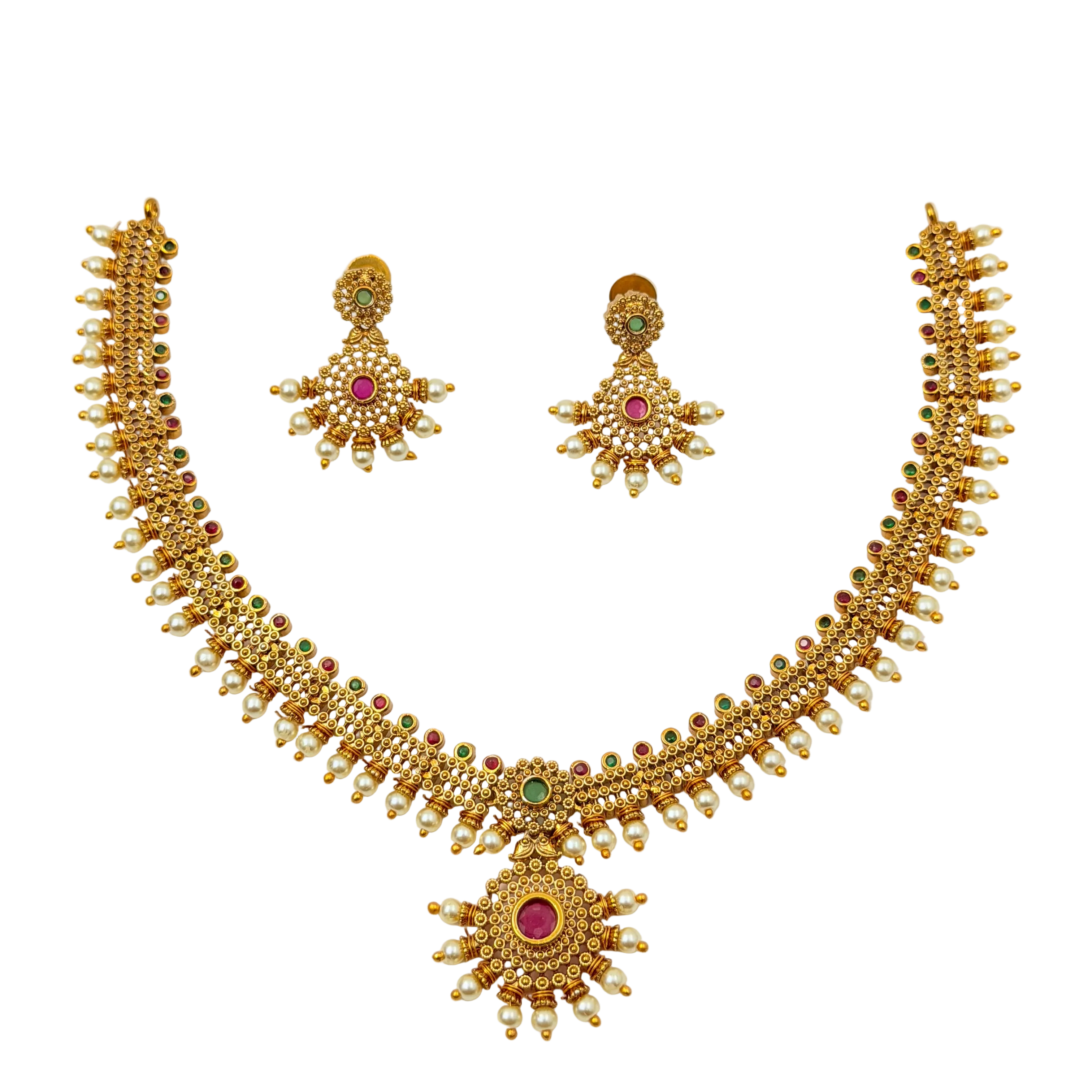 Classic Temple Jewelry Set